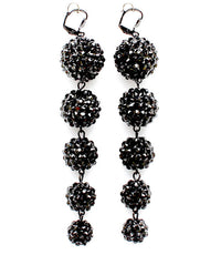 BasketBall Wives Fireball Crystal Studs Earring