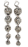 BasketBall Wives Fireball Crystal Studs Earring