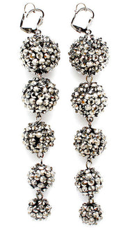 BasketBall Wives Fireball Crystal Studs Earring