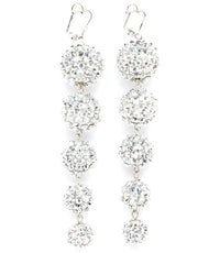 BasketBall Wives Fireball Crystal Studs Earring