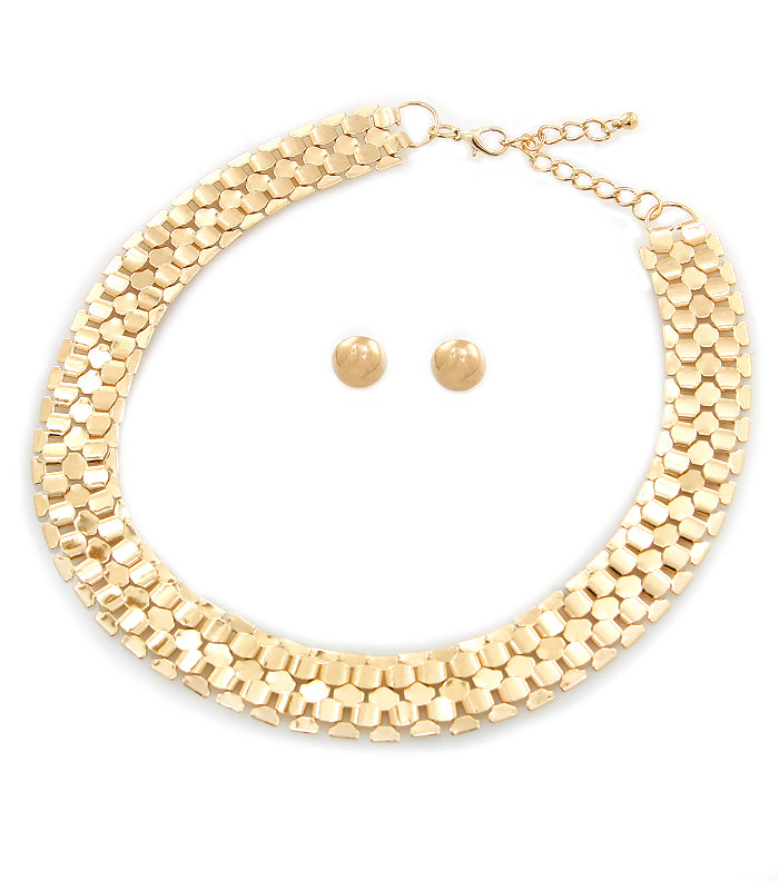 ‘SINITTA’ URBAN GLAM NECKLACE AND EARRING SET