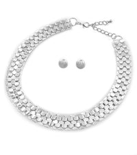 ‘SINITTA’ URBAN GLAM NECKLACE AND EARRING SET