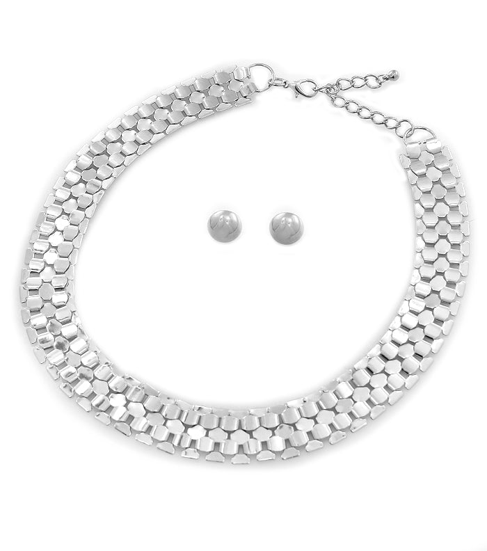 ‘SINITTA’ URBAN GLAM NECKLACE AND EARRING SET