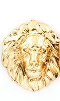 "AMI" LION HEAD POST EARRING