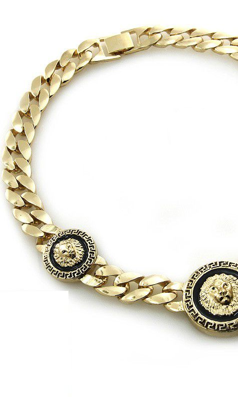 URBAN GLAM 3 LION PENDANT NECKLACE