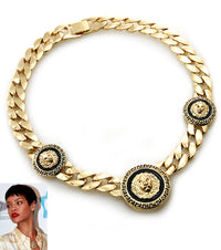 URBAN GLAM 3 LION PENDANT NECKLACE