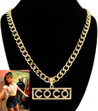 'COCO' CURB CHAIN  NECKLACE
