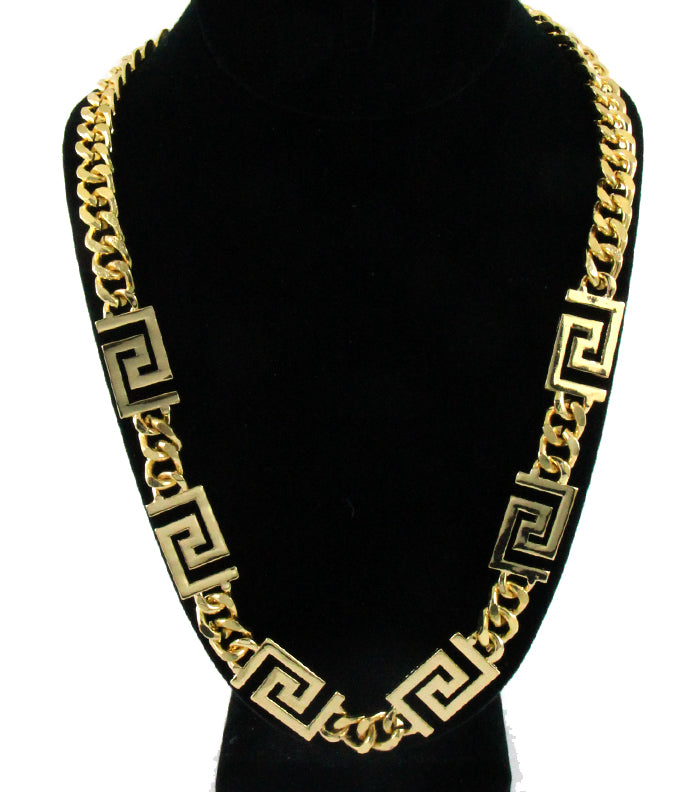 'Rihanna' Pattern Chain Necklace