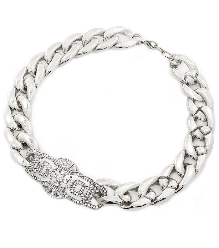 “RIHANNA”  ID CHAIN NECKLACE