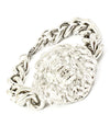 LIONHEAD STATEMENT CURB CHAIN BRACELET