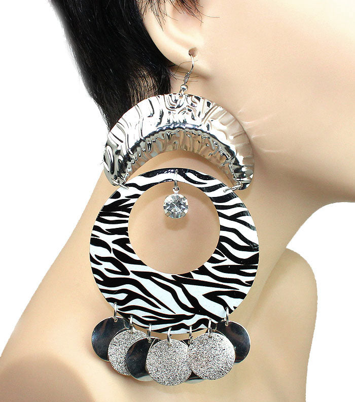 Basketball Wives Exotic Fish Hook Dangle Earring