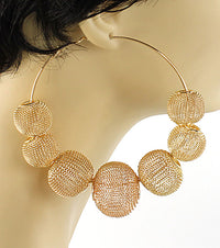 Basketball Wives Hoop Earring - Gold