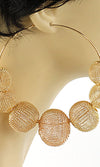 Basketball Wives Hoop Earring - Gold