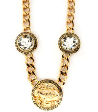 DESIGNER INSPIRED CRYSTAL NECKLACE
