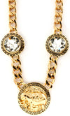 DESIGNER INSPIRED CRYSTAL NECKLACE