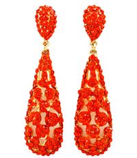 'BasketBall Wives'  Crystal Studs Earring