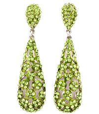 BasketBall Wives  Crystal Studs Earring - Blue