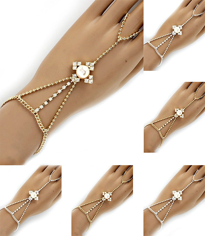 HANDCHAIN RING AND BRACELET SET