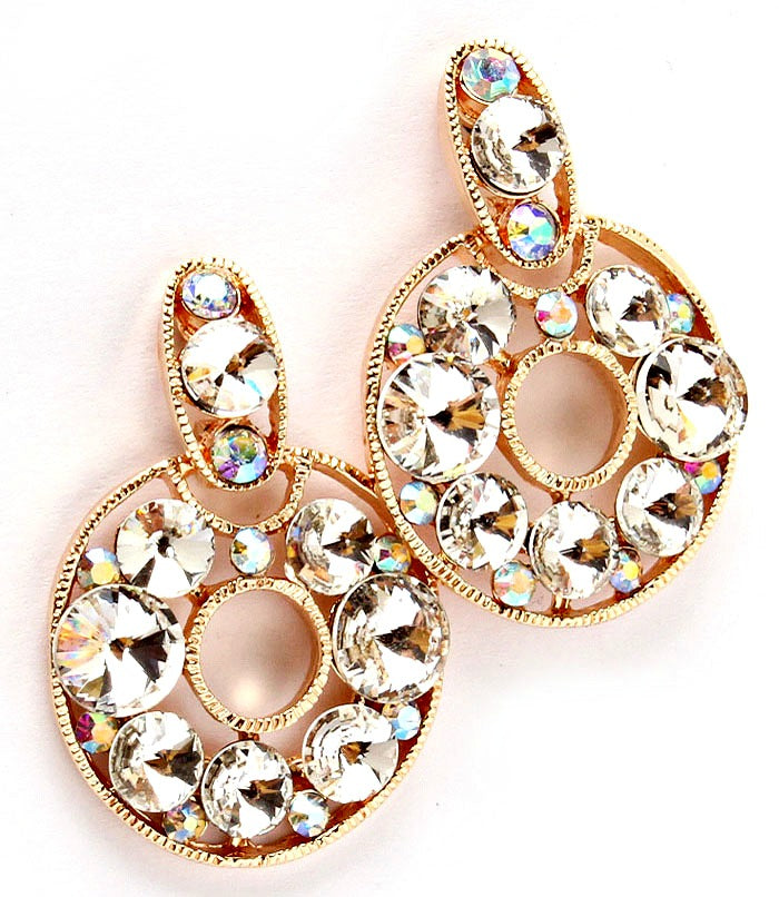 “Eve” Crystal  Earrings