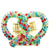 Stretch Crystal Pretzel Shaped Ring