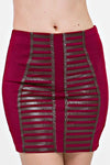 'ZINA'  BODYCON BANDAGE SKIRT  - ROYAL BLUE