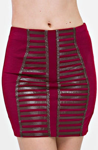 'ZINA'  BODYCON BANDAGE SKIRT