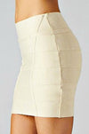 "RIRI" Fitted Bandage Mini Skirt