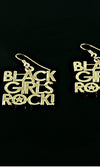 BLACK GIRLS ROCK FISH HOOK EARRING