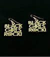 BLACK GIRLS ROCK FISH HOOK EARRING
