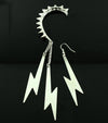 Ear Cuff Spike Earrings