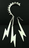 Ear Cuff Spike Earrings