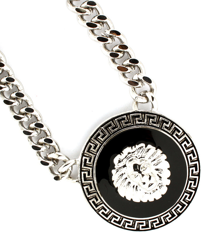 'RIHANNA'  LION HEAD  NECKLACE