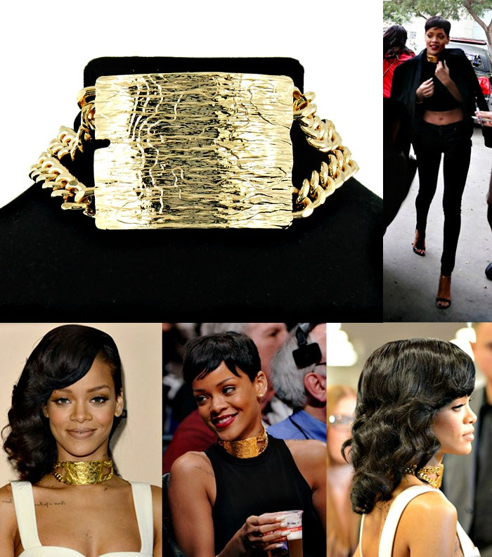 'Rihanna' ID Choker  Necklace