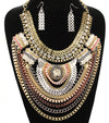 'Nicole'  Short Bib  Necklace