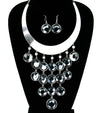 'GEMMA'  BIB NECKLACE  AND EARRING SET
