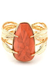 'KIM' Leaf design bracelet