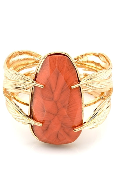 'KIM' Leaf design bracelet