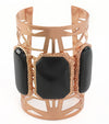 'KYLIE' CUFF RESIN STATEMENT BANGLE