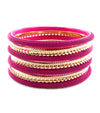 'Sexy' Stackable Bangle Bracelets - Yellow