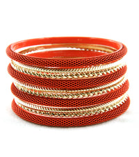 'Sexy' Stackable Bangle Bracelets - Yellow
