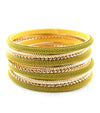 'Sexy' Stackable Bangle Bracelets - Yellow
