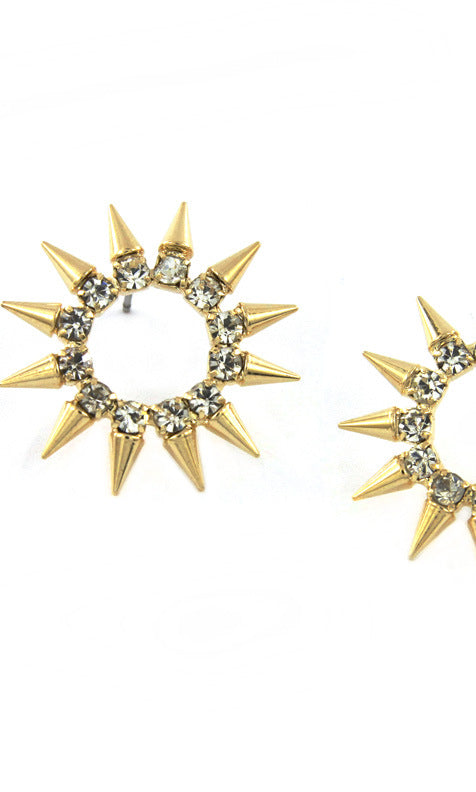 „RIRI“ CRYSTAL GLAM SPIKE-OHRRINGE