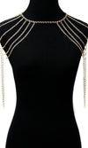 ‘CLEOPATRA’ LAYERED Shoulder Body Chain