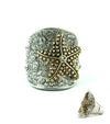 Starfish Stretch Crystal Ring