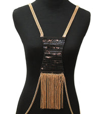 ‘BEYONCE’  TASSEL BODY CHAIN JEWELLERY