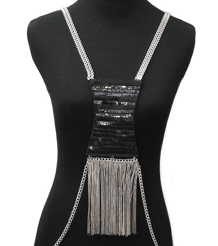 ‘BEYONCE’  TASSEL BODY CHAIN JEWELLERY