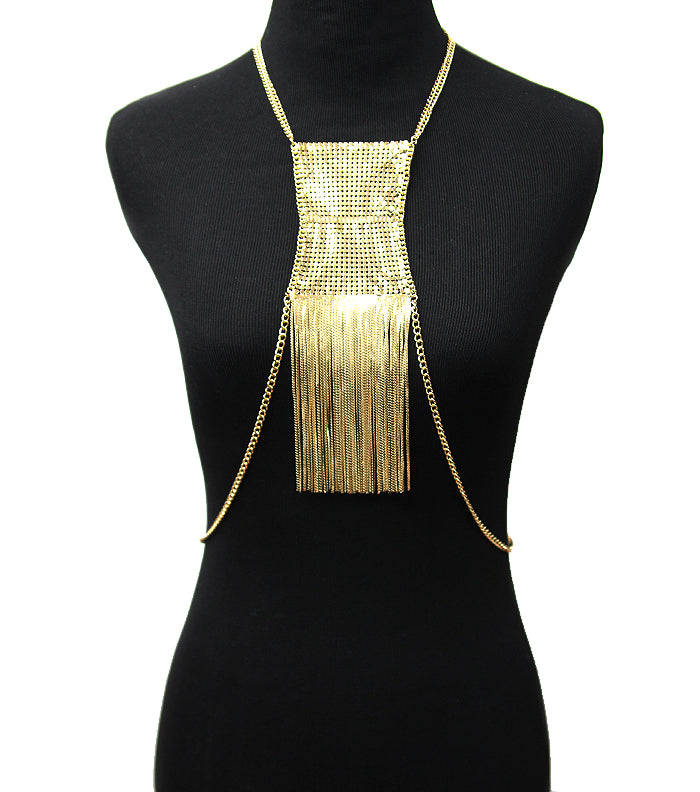 ‘ZARA’ TASSEL BODY CHAIN