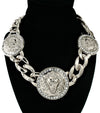 DESIGNER INSPIRED LionHead  Necklace