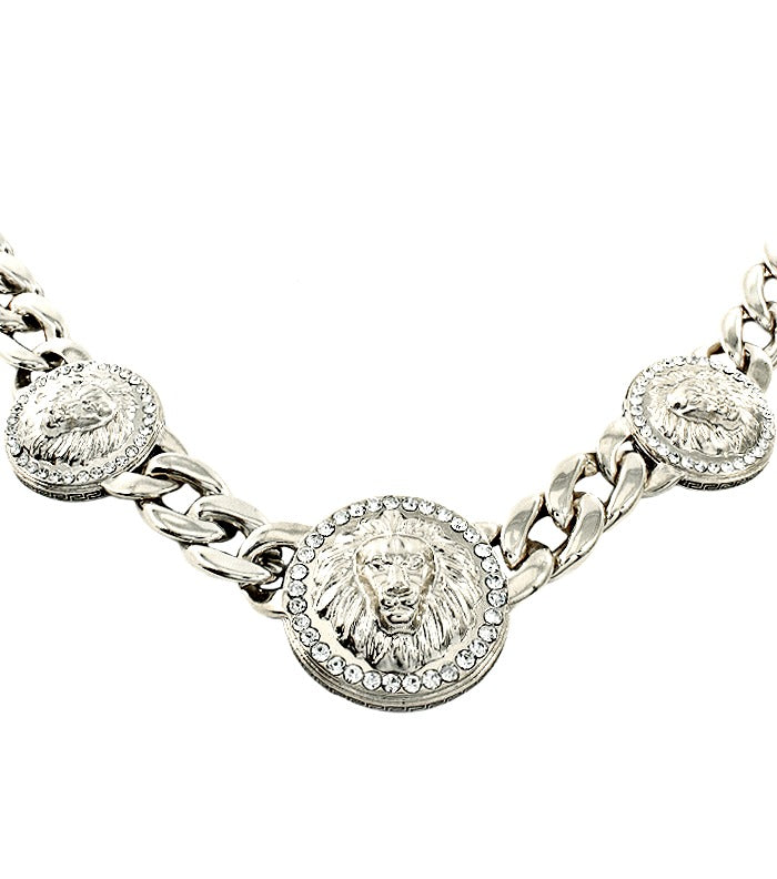 DESIGNER INSPIRED LionHead  Necklace