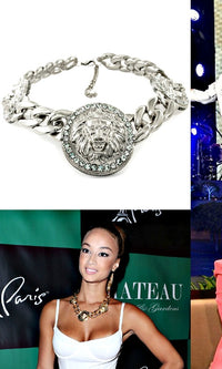 DESIGNER INSPIRED LionHead  Necklace